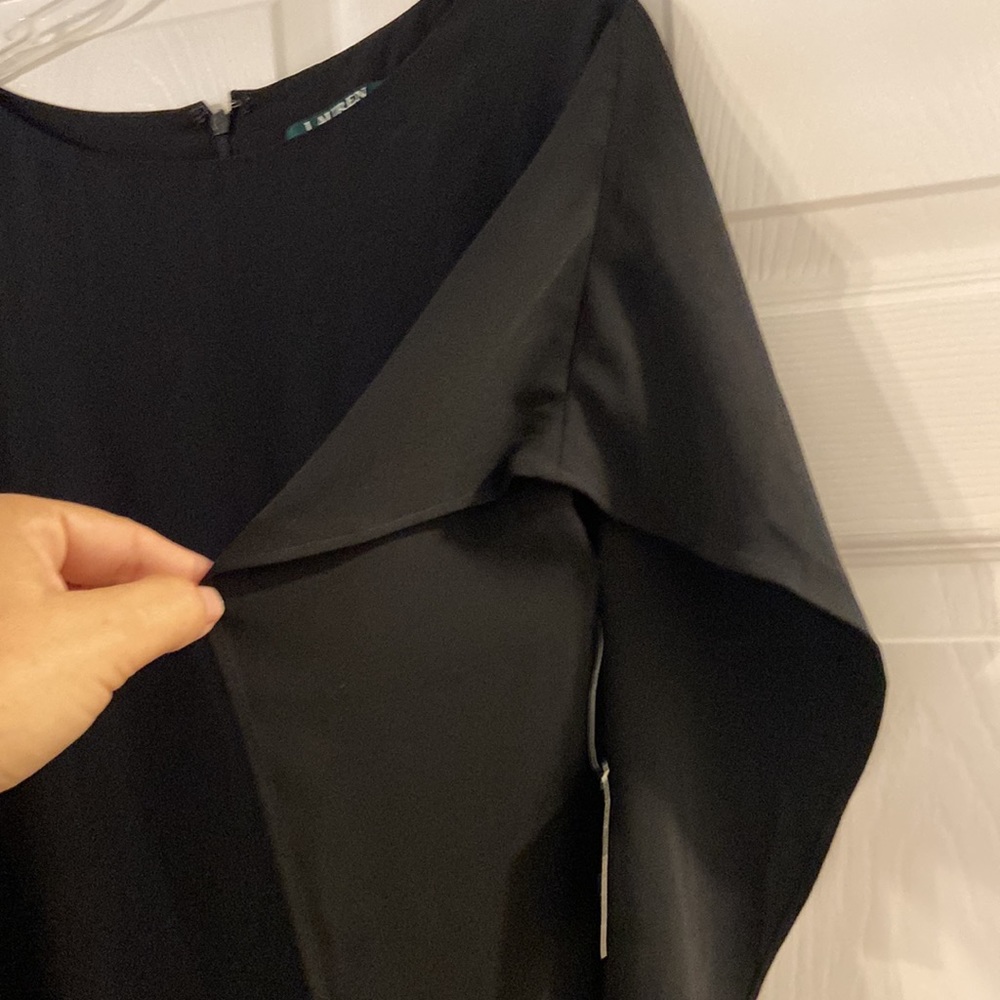 Ralph Lauren Black Dress size 4 brand new with tag length 38” - Picture 3 of 16